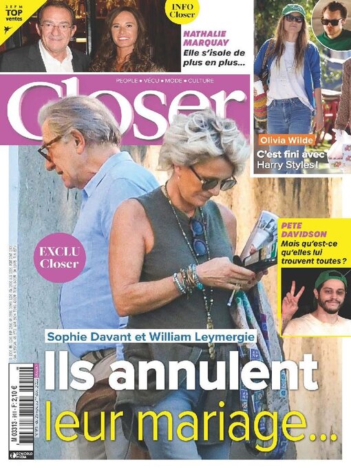 Title details for Closer France by Reworld Media Magazines - Available